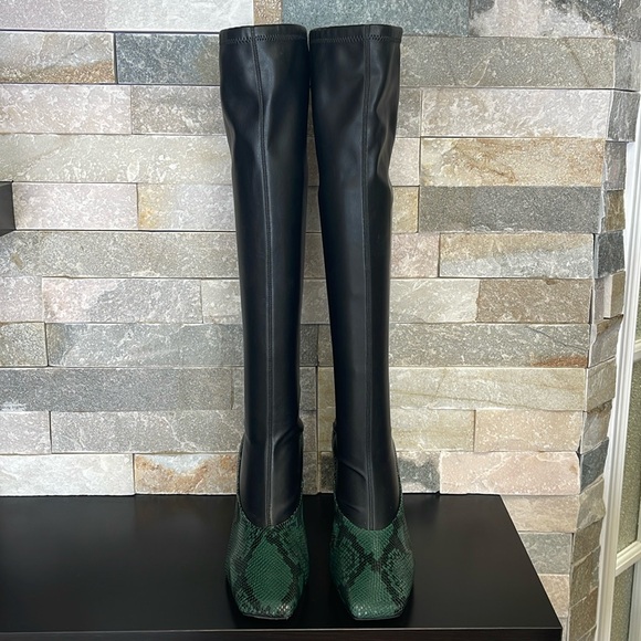 JIMMY CHOO Myka 85mm Leather Boot - Picture 10 of 17